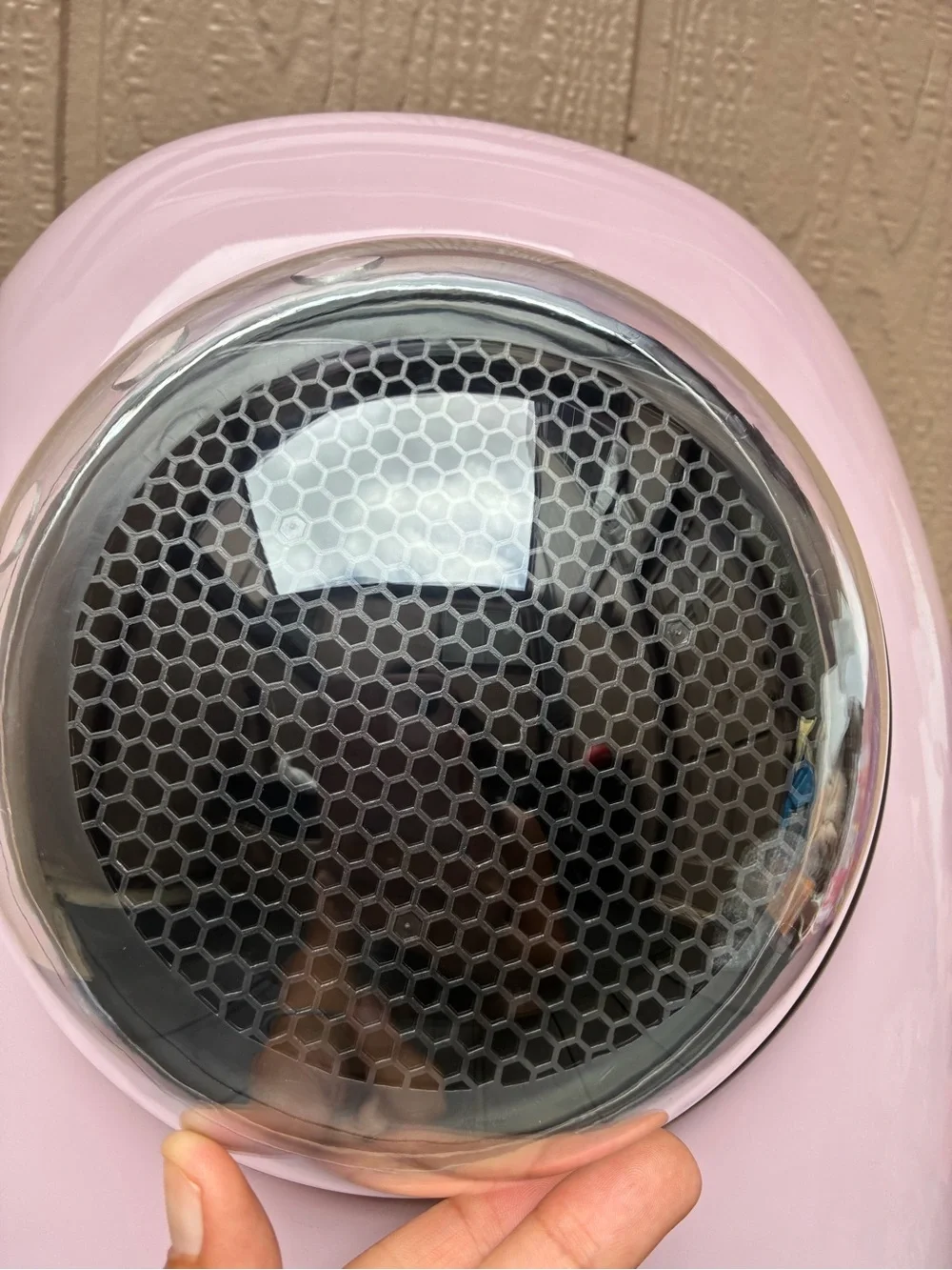 Pink Pet Carrier Backpack & Pet Accessories (XS/S)